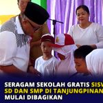 Seragam Sekolah Gratis Siswa SD dan SMP di Tanjungpinang Mulai Dibagikan