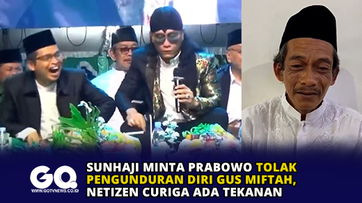 Sunhaji Minta Prabowo Tolak Pengunduran Diri Gus Miftah, Netizen Curiga Ada Tekanan