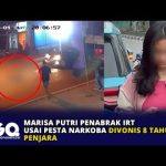 Marisa Putri Penabrak IRT Usai Pesta Narkoba Divonis 8 Tahun Penjara