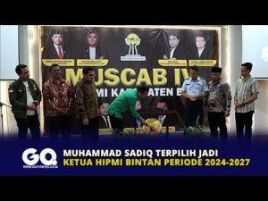 Muhammad Sadiq Terpilih Jadi Ketua HIPMI Bintan Periode 2024-2027