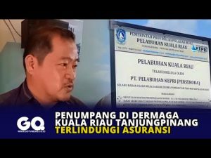 Penumpang di Dermaga Kuala Riau Tanjungpinang Terlindungi Asuransi