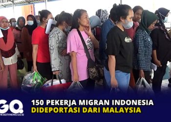 150 Pekerja Migran Indonesia Dideportasi dari Malaysia