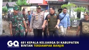 681 Kepala Keluarga di Kabupaten Bintan Terdampak Banjir