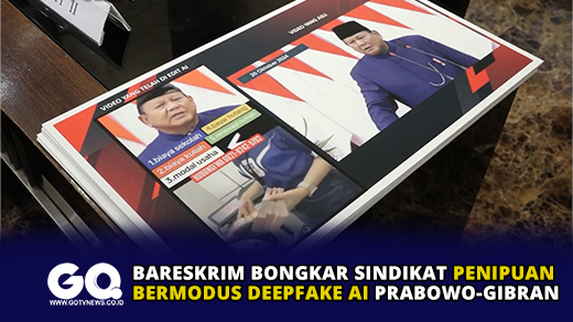 Bareskrim Bongkar Sindikat Penipuan Bermodus Deepfake AI Prabowo-Gibran