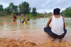 Bocah Tenggelam di Bekas Galian Jalan Panglima Dompak Tanjungpinang
