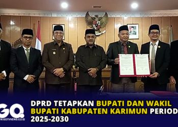DPRD Tetapkan Bupati dan Wakil Bupati Kabupaten Karimun Periode 2025-2030