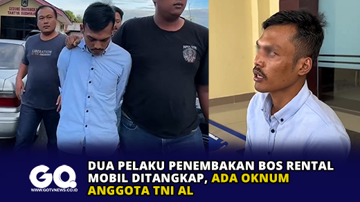 Dua Pelaku Penembakan Bos Rental Mobil Ditangkap, Ada Oknum Anggota TNI AL