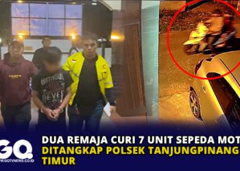 Dua Remaja Curi 7 Unit Sepeda Motor Ditangkap Polsek Tanjungpinang Timur