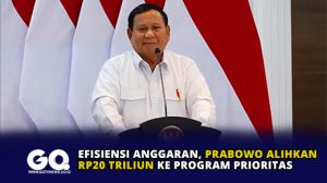 Efisiensi Anggaran, Prabowo Alihkan Rp20 Triliun ke Program Prioritas