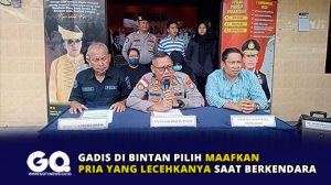 Gadis di Bintan Pilih Maafkan Pria yang Lecehkanya Saat Berkendara