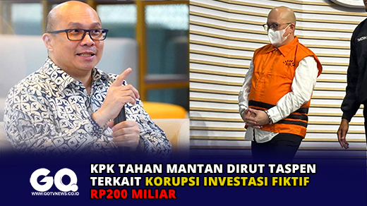 KPK Tahan Mantan Dirut Taspen Terkait Korupsi Investasi Fiktif Rp200 Miliar