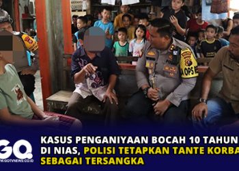 Kasus Penganiyaan Bocah 10 Tahun di Nias, Polisi Tetapkan Tante Korban Sebagai Tersangka