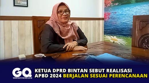 Ketua DPRD Bintan Sebut Realisasi APBD 2024 Berjalan Sesuai Perencanaan