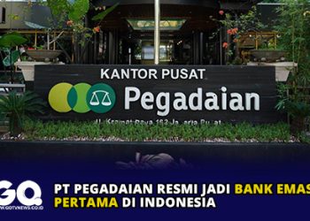 PT Pegadaian Resmi Jadi Bank Emas Pertama di Indonesia