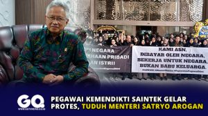 Pegawai Kemendikti Saintek Gelar Protes, Tuduh Menteri Satryo Arogan