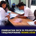 Pembuatan SKCK di Polresta Tanjungpinang Membludak