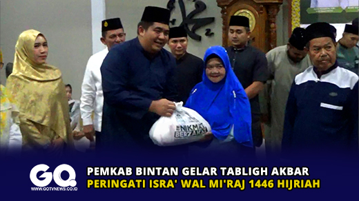 Pemkab Bintan Gelar Tabligh Akbar Peringati Isra' Wal Mi'raj 1446 Hijriah