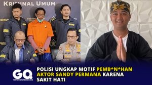 Polisi Ungkap Motif Pembunuhan Aktor Sandy Permana Karena Sakit Hati
