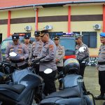 Cuaca Ekstrem, Polres Anambas Siagakan Personel dan Kendaraan Dinas untuk Antisipasi Bencana 