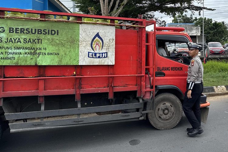 Satlantas Polres Bintan Tertibkan Pengendara Tidak Taat Aturan