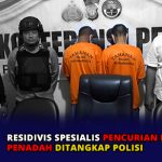 Residivis Spesialis Pencurian dan Penadah Ditangkap Polisi