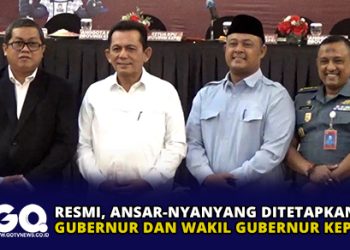 Resmi, Ansar-Nyanyang Ditetapkan Gubernur dan Wakil Gubernur Kepri