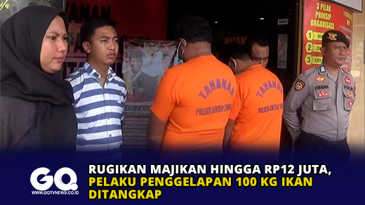 Rugikan Majikan Hingga Rp12 Juta, Pelaku Penggelapan 100 Kg Ikan Ditangkap