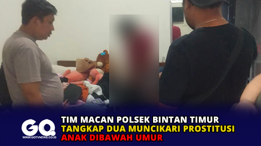 Tim Macan Polsek Bintan Timur Tangkap Dua Muncikari Prostitusi Anak Dibawah Umur
