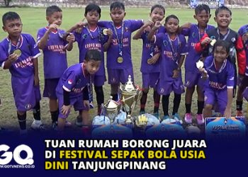 Tuan Rumah Borong Juara di Festival Sepak Bola Usia Dini Tanjungpinang