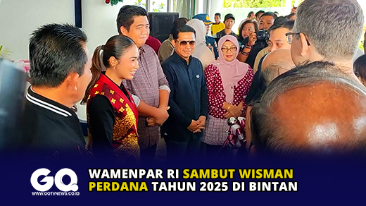 Wamenpar RI Sambut Wisman Perdana Tahun 2025 di Bintan