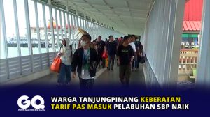 Warga Tanjungpinang Keberatan Tarif Pas Masuk Pelabuhan SBP Naik