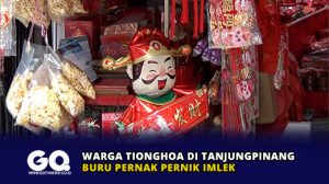 Warga TiongHoa di Tanjungpinang Buru Pernak Pernik Ilmek