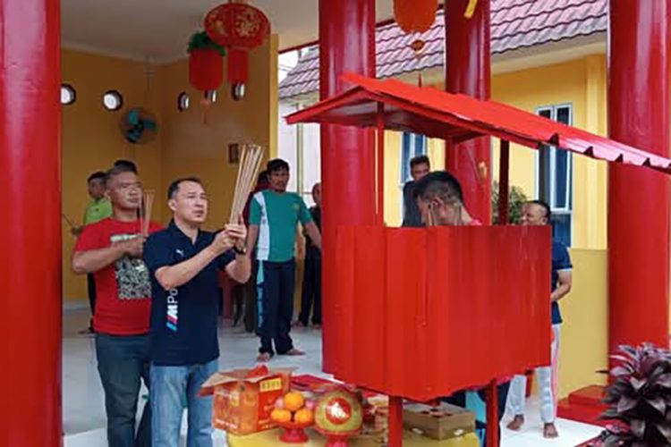 Sambut Imlek 2576, Lapas Narkotika Tanjungpinang Gelar Tradisi Makan Bersama