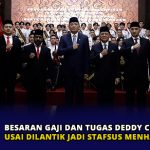 Besaran Gaji dan Tugas Deddy Corbuzier Usai Dilantik Jadi Stafsus Menhan