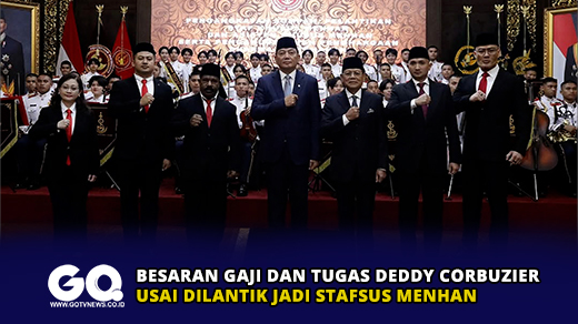 Besaran Gaji dan Tugas Deddy Corbuzier Usai Dilantik Jadi Stafsus Menhan
