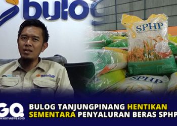 Bulog Tanjungpinang Hentikan Sementara Penyaluran Beras SPHP