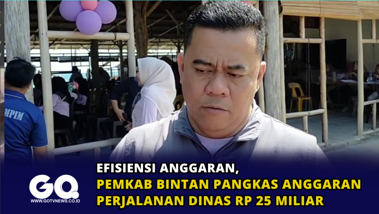 Efisiensi Anggaran, Pemkab Bintan Pangkas Anggaran Perjalanan Dinas Rp 25 Miliar.