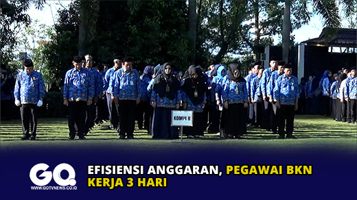 Efisiensi Anggaran, Pegawai BKN Kerja 3 Hari