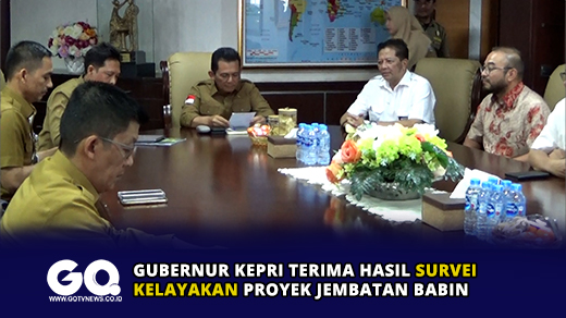 Gubernur Kepri Terima Hasil Survei Kelayakan Proyek Jembatan BABIN