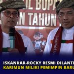 Iskandar-Rocky Resmi Dilantik, Karimun Miliki Pemimpin Baru