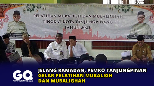 Jelang Ramadan, Pemko Tanjungpinang Gelar Pelatihan Mubaligh dan Mubalighah