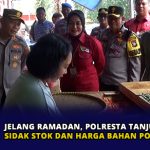 Jelang Ramadan, Polresta Tanjungpinang Sidak Stok dan Harga Bahan Pokok