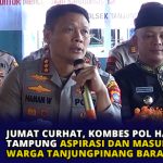 Jumat Curhat, Kombes Pol Hamam Tampung Aspirasi dan Masukkan Warga Tanjungpinang Barat