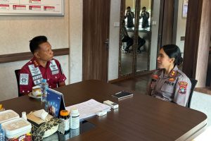 Jaga Sinergitas, Kalapas Narkotika Tanjungpinang Kunjungi Polres Bintan