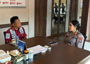 Jaga Sinergitas, Kalapas Narkotika Tanjungpinang Kunjungi Polres Bintan