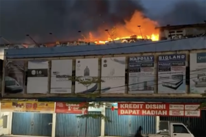 Seorang Lansia Tewas dalam Kebakaran Toko di Bengkong, Kondisi Masih Utuh