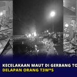 Kecelakaan Maut di Gerbang Tol Ciawi, Delapan Orang Tewas