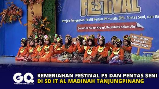 Kemeriahan Festival P5 dan Pentas Seni di SD IT Al Madinah Tanjungpinang