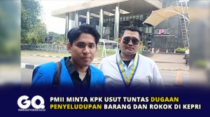 PMII Minta KPK Usut Tuntas Dugaan Penyeludupan Barang dan Rokok di Kepri