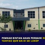 Pemkab Bintan Akan Perbaiki Rumah Tahfidz Qur’an di Sei Lekop